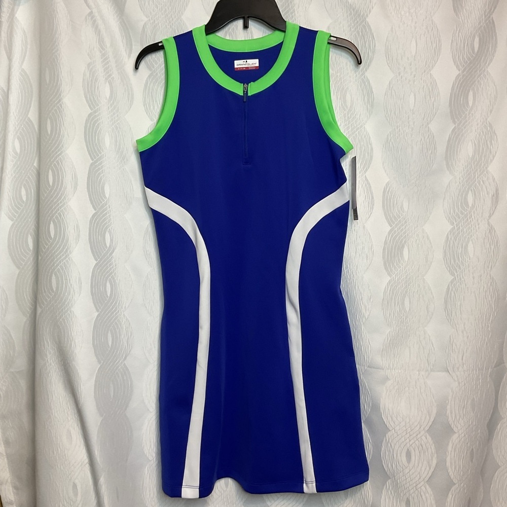 Grand Slam blue and green golf dress Small NWT - Picture 4 of 7